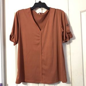 Brown blouse !